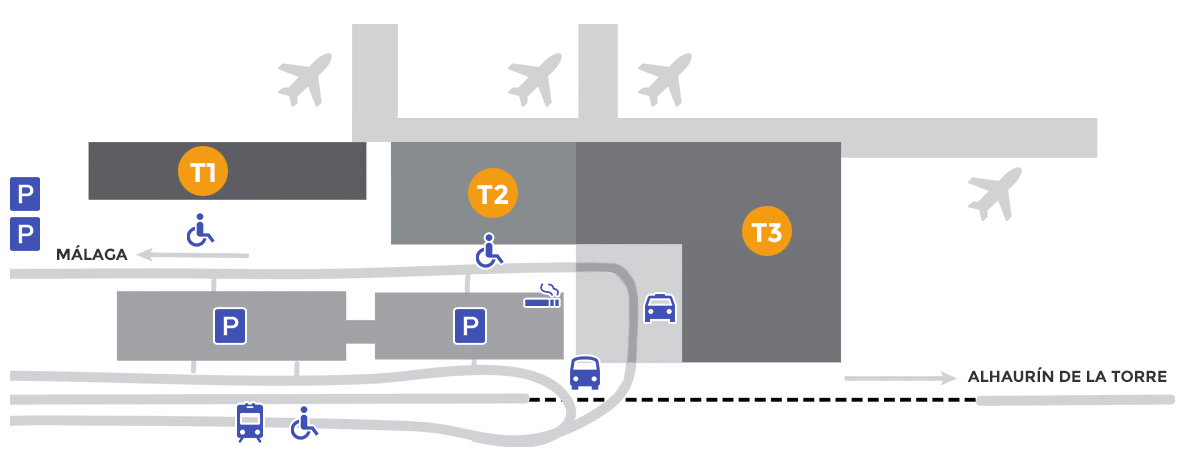 Mapa aeropuerto